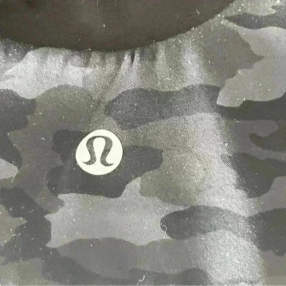 LULULEMON ATHLETICA GREY BLUE ARMY SAFARI SPORTS BRA SIZE S - Picture 5 of 11